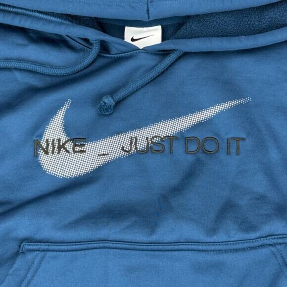 Nike Therma-Fit Fleece Hoodie Size Medium - Picture 3 of 5